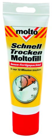 Molto Moltofill Schnell Trocken, Fertigspachtel, weiß, 330g