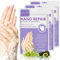 Hands Moisturizing Gloves 3 Pairs, Hand Skin Repair Renew Mask w/Infused Collagen, Vitamins + Natural Plant Extracts for Dry, Aging, Cracked Hands Intense Skin Nutrition Hand Cream Mask