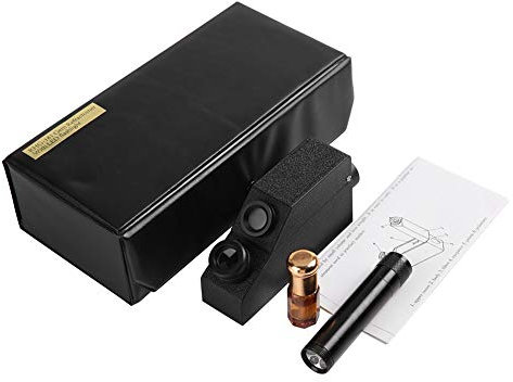 Edelstein Refraktometer, Schmuck RHG181 1.30 1.81 Professionelles Refraktometer zur Messung des Brechungsindex von Edelsteinen und festen Materialien für Diamanten tragbare Laborkoffer von Gemologen