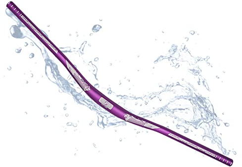 WRTN Aluminum Alloy Handlebar, 31.8mm*720/780mm Mountain Bike Handle Bar for MTB Road Bike Handlebar Bicycle Accessories(Purple,720mm)