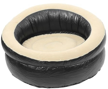 FONDOTIN Faltbares Sofa Für Haushalt Bequemes Aufblasbares Sofa Tragbarer Sofastuhl Für Reise Leicht Aufzublasen Transportieren Für Camping Und Outdoor-aktivitäten