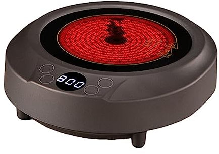 LeGDOr Stufa elettrica 220V Stufa da tè Intelligente Mini riscaldatore a induzione Stufa di Riscaldamento Multifunzionale Macchina per Fare Il tè 800W,D