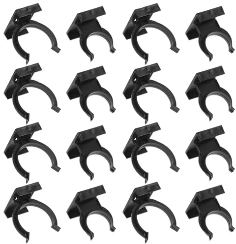 Didiseaon 20pcs Kitchen Kickboard Clips Replacement for Old Broken Cabinet Plinth Clips Plastic Board Plinth Clamp Fits Most Furniture with Stable and Practical Design