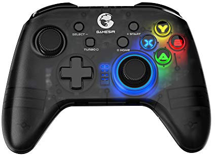 GameSir T4 Pro, Controller Wireless per Switch/PC/iOS/Android, Gamepad per Cellulare Bluetooth Dual Shock, per Apple Arcade MFi Games