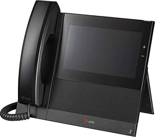 Polycom CCX 600 Business Media Phone. Microsoft Teams/SFB. PoE.Ships without power supply (Renewed)