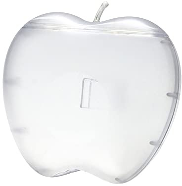 Plastic Wrap Storage Box, Food Film Dispenser, Wall-Mounted Cling Bag Storage Box Punch-Free Storage Rack, Apple-Shaped Plastic Wrap Storage Container for Kitchen Bathroom Decor