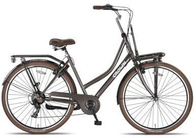 Damen Citybike Altec Berlin 7 Gang 53 cm dunkel grau