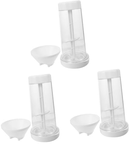 Garneck 3pcs Semi-Automatic Flour Sifter Handheld Strainer Flour Sugar Powder Sifter