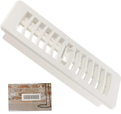 Hemobllo Floor Vent Cover Grille for Efficient Airflow Versatile Ventilation for Bathroom Kitchen and Office Design Smooth Finish