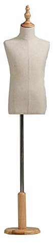 GLJTUO Schaufensterpuppe Schneiderpuppe Torso Mannequin Torso Kinder Schaufensterpuppe Schneiderpuppe Holz Schneiderpuppen 2-8 Jahre Alt Kinderbekleidungsgeschäft Show,#1-L