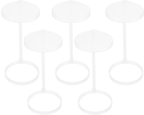 HOOTNEE 5 Pièces Pare-éclaboussures en Plastique pour Brumisateur et Humidificateur, Protection Splash-proof pour Rocaille et Bassin, Support de Pulvérisation