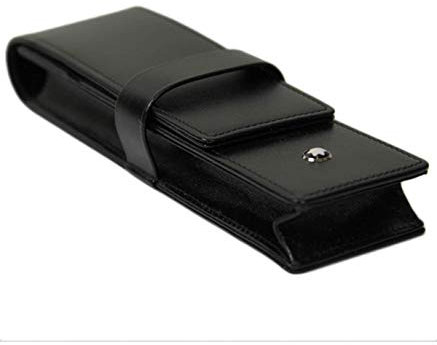 Montblanc 14311 MST 2 Stiftetui Verschluss Schwarz, 16 cm