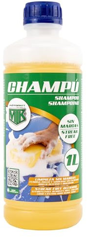 Motorkit LIM100 Champú de Coche, 1 litro