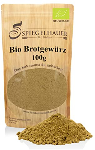 Bäckerei Spiegelhauer Bio Brotgewürz gemahlen 100 g für leckeres Brot Vinschgauer ohne Kümmel