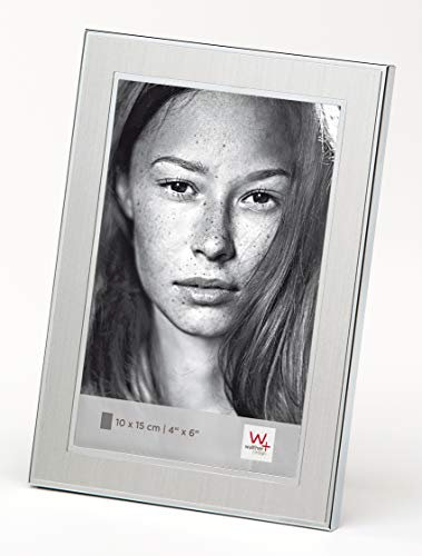 walther design Bilderrahmen silber 10 x 15 cm Jazz Portraitrahmen PJ015S