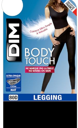 Dim Body Touch - Leggings - 80 DEN - Femme - Noir - FR: 1 (Taille fabricant: 1/2)