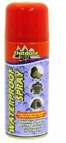 OUTDDOR LIFE Waterproof Spray Fishing Camping Hiking Fabric Leather Cloth Shoe Boot 200ml