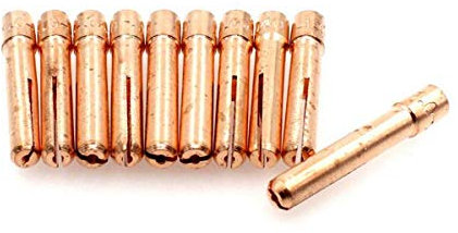 10 x Spannhülse 1,0 mm - 13N21 WIG/TIG 9,20,25