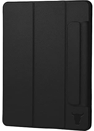 TORRO Smart Hülle kompatibel mit iPad mini 7/6 – iPad mini 7. A17 Pro / 6. Generation (2024/2021) Smart Folio Leder magnetische Case Hülle mit Auto Wake/Sleep und Stand-Funktion (Schwarz)