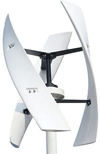 CH-LYD Turbina Eólica Vertical De Levitación Magnética Vertical Sin Ruido De 9000 W, 24 V con Controlador De Carga Impermeable 3 Aspas para Uso Doméstico