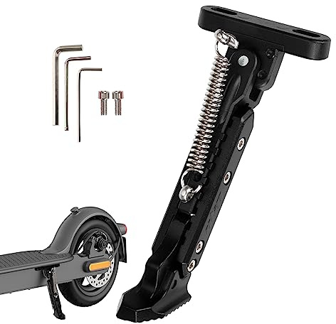 ulip Scooter Ständer, Seitenständer Scooter Electric Roller Ständer für Xiaomi M365 Pro Mi3 Pro2 Zubehör Schwarz