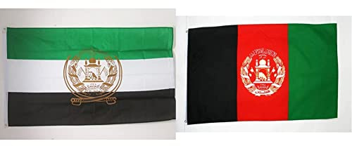 AZ FLAG Flagge Afghanistan ALT 2001-2002 150x90cm - AFGHANISCHE Fahne 90 x 150 cm - flaggen Top Qualität & Flagge Afghanistan 150x90cm - AFGHANISCHE Fahne 90 x 150 cm - flaggen Top Qualität