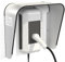 Box Air Klima Wallbox Wetterschutz - Schutzdach für e-Auto - Regenschutz UV-Schutz - Robuste Wallbox Abdeckung - Aluminium-Verbundmaterial, Wetterfest Zubehör Ladesäule