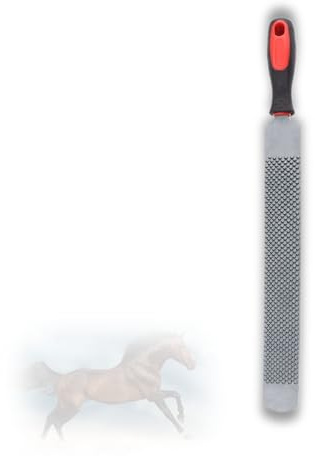 18.5 in Lima de Herradura herramientas para pezuñas Cuchillo de Escofina para Zcalos de Caballo, Ergonmicos Mango Herramientas de Ajuste de Pezua de Caballo con Hufpflege