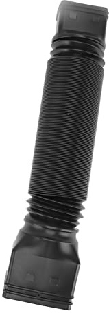 Ausla Rain Gutter Extension, 20in-59in Telescopic Prevents Flooding Rain Gutter Downspout Extension Flexible Down Spout Extender PE ABS Rain Gutter Drain Extension (Black)