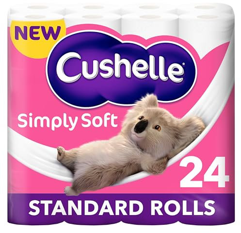Cushelle Simply Soft Toilet Roll 24 Standard Rolls