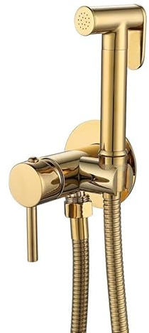 Doccino Per Bidet Per Wc Mix Caldo E Freddo Doccino Per Bidet Attacco Universale Tutto In Rame oro