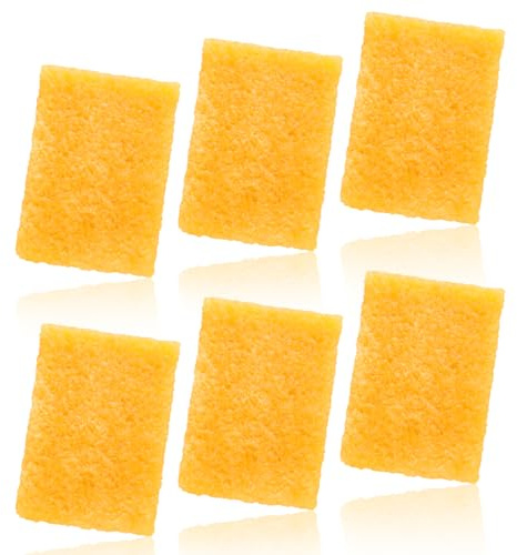 Lotsdonxia 6-Pack Reusable Rubber Cement Erasers - Sticky Residue Remover for Shoes, Leather, Plastic & Glass | Gentle Stain Cleaner, Portable Glue Pickup Tool