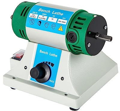 Polisseuse de bijoux, 800-10000 tr/min, 320 W multifonction double meuleuse, moteur de polissage de table pour bijoux, bois, ambre