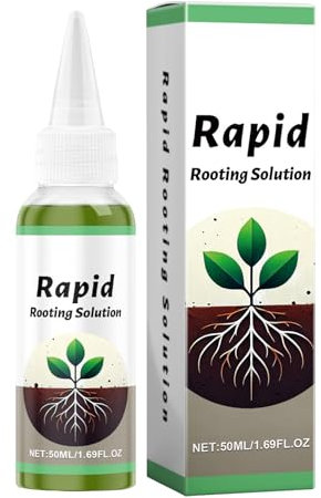 Siuwddee Stimolante Radicale Per Piante - Fertilizzante Liquido Per Piantine | Nutriente Vegetale Liquido Da 50ml Per Prato, Serra, Giardino E Cortile