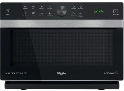 Whirlpool MWSC 833 SB Microgolfoven Aanrecht Combi-microgolfoven 33 l 900 W Zwart