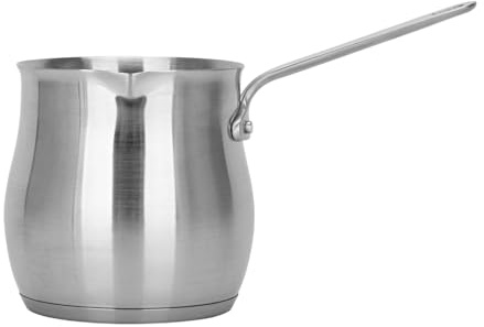 Turkishes Coffee Maker Large Capacity Heat-resistantly Milk Warmer Pot for Stove & Multiple Stovetops Coffee Pot for Home Use
