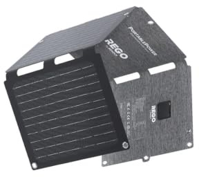 Renogy Panneaux solaires, E.Flex 30W panneau solaire portable pliable, charge rapide pour iPhone, iPad, ordinateur portable, batterie externe, avec ports USB-C/USB-A/DC, appareil léger IP67 pour le
