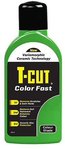 T-Cut Colour Fast 3-in-1 Paintwork Renovator, Dark Green, 500ml