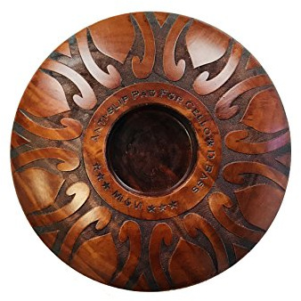 MI&VI Cello and Double Bass Round Endpin Stop - Perfect Anti-Slip Rest, Sound Stopper, Holder Pin, Real Wood
