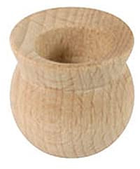 Rudolphs Schatzkiste Ersatzteile & Bastelbedarf Holztülle Kugelform 20 Stück Breite x Höhe x Tiefe 2,4 cmx2,4 cmx2,4 cm NEU Erzgebirge Kerzenhalter Teelichthalter