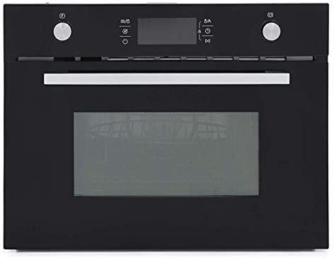 Montpellier MWBIC74B Black Built in Combination Microwave
