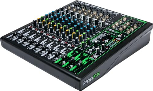 MACKIE Profx12V3 Mixer con Effetti Professionale a 12 Canali con USB