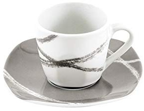 Villa Altachiara Tazzine da caffè Sandy Tortora per 6 Persone