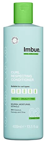 Imbue Curl Respecting Locken-Conditioner - Vegan und 'Curly Girl'-Methode freundlich, 400ml