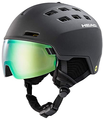 HEAD Radar 5K Photo MIPS Unisex Skihelm Snowboardhelm schwarz NEU schwarz