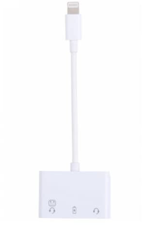 NK Adaptador Lightning - Tipo de Conexion:Mini Jack 3,5 mm Tipo de Conector Jack:3.5 Información Adicional:Sin MIFi