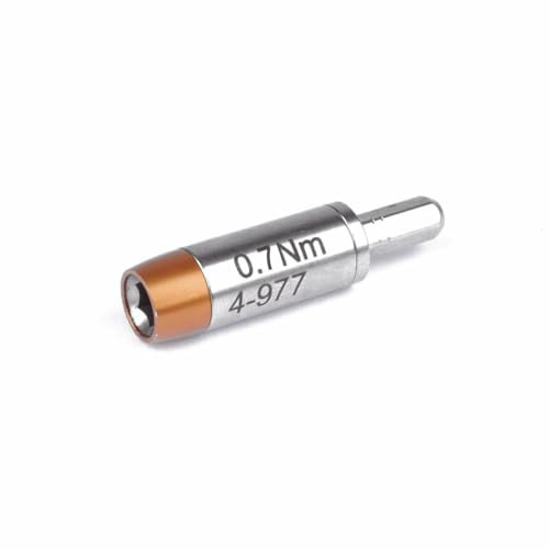 BERNSTEIN TORQUEline Drehmoment-Adapter 0.7 Nm Für C4 Bits (4 Mm Sechskant) | Spannwerkzeug für Bits und Haltewerkzeuge | Legierter Stahl | Präzise für min. 20.000 Klicks
