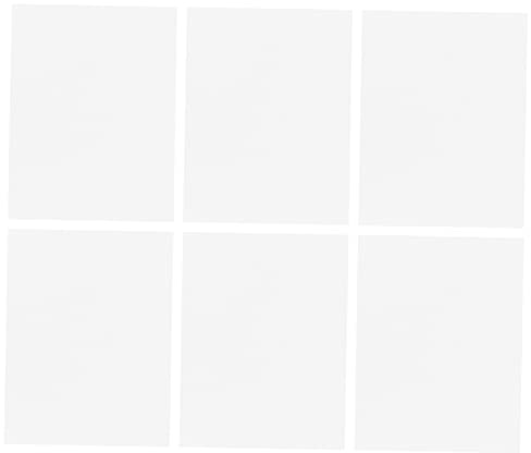 GRIRIW Transparentfolie Tintenstrahldruck A4 20 Stück Hartes Material Hochtemperaturbeständig Fotodruckfolie Vielseitig Nutzbar Für Tintenstrahldrucker