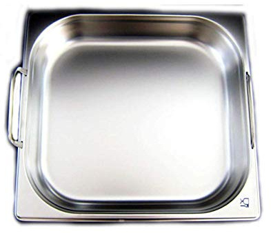 AcMax GN 2/3 Gastronormbehälter GN-Behälter Edelstahl 9,5 Liter tief 150mm Fallgriff
