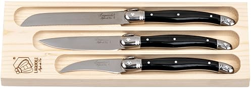 Laguiole Style de Vie grönsaksknivset premium line, 3-delad